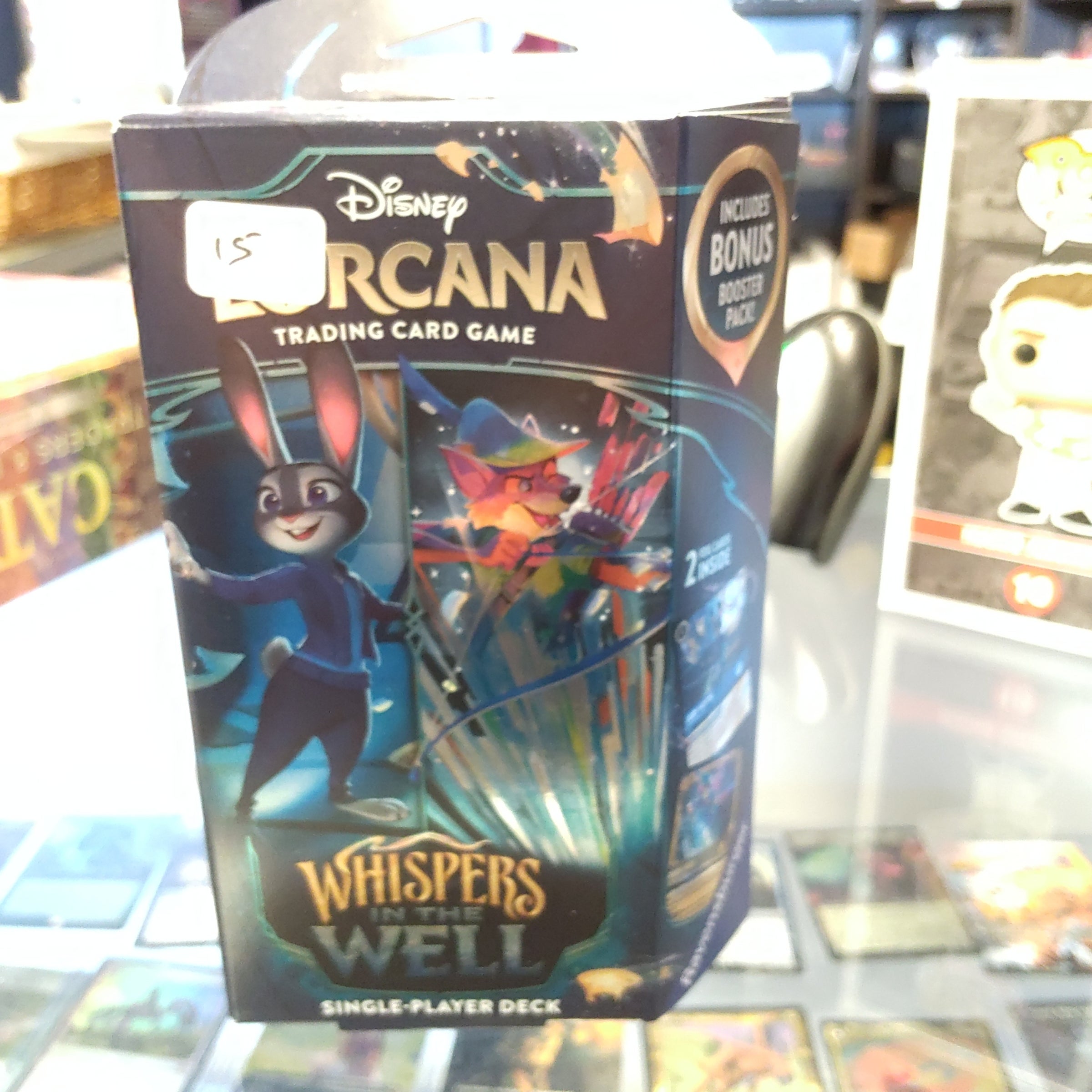 lorcana tcg: whispers in the well - booster box This factory Ravensburger Disney Lorcana TCG: Whispers